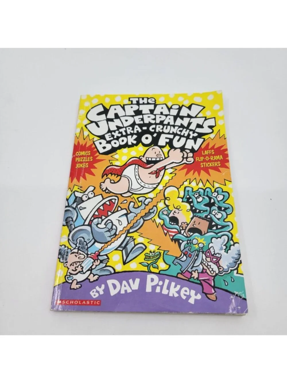 CAPTAIN UNDERPANTS Lot of 6 Chapter Books by Dav Pilkey - BK315